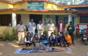 वन विभाग की बड़ी कार्रवाई- उदंती-सीतानदी अभ्यारण्य क्षेत्र में 6 शिकारी गिरफ्तार