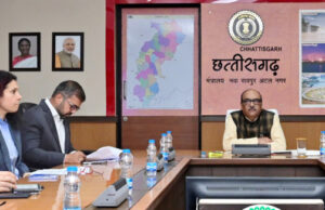राष्ट्रपति के बस्तर प्रवास की तैयारियों को लेकर मुख्य सचिव ने ली अधिकारियों की बैठक