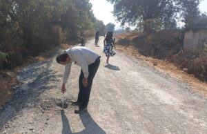उत्खनन प्रभावित क्षेत्र एवं सुदूर ग्रामीण क्षेत्रों में सड़क निर्माण को मिली मंजूरी,निर्माण कार्य प्रगति पर