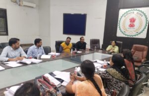 स्वीप कार्यक्रम अंतर्गत प्रोफेसर नोडल अधिकारियों की बैठक सह प्रशिक्षण आयोजित