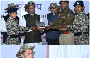 मुख्यमंत्री साय जवानों से मिले और हौसला बढ़ाया,जवानों के साथ किया रात्रि भोज