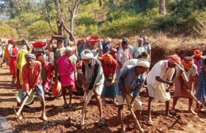 35 लाख 60 हजार मानव दिवस रोजगार का सृजन करते हुए 78 करोड़ 81 लाख रुपए का हुआ मजदूरी भुगतान