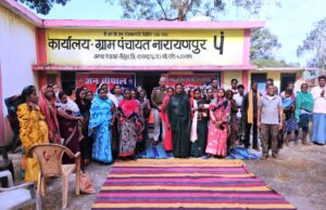 पुलिस की जन चौपाल में महिला अपराध और साइबर क्राइम पर जागरूकता