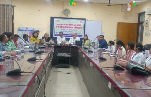 एनव्हीएचसीपी के तहत हिपेटाइटिस पर एक दिवसीय प्रशिक्षण आयोजित