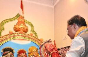 62वें जन्मदिवस पर मुख्यमंत्री विष्णुदेव साय ने श्री जगन्नाथ मंदिर में पूजा-अर्चना कर प्रदेशवासियों के सुख-समृद्धि की कामना की