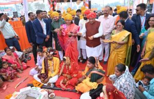 रायगढ़ में 190 जोड़ों का हुआ भव्य सामूहिक विवाह, मुख्यमंत्री ने दिया आशीर्वाद