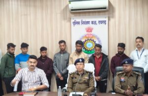 बाइक चोरी कर फर्जी दस्तावेजों से बिक्री करने वाले बड़े गिरोह का पर्दाफाश, 7 आरोपी गिरफ्तार, 25 बाइक बरामद
