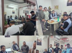 गाजीपुर प्रेस क्लब में रचा इतिहास, बीमा कैंप में जुटी पत्रकारों की भीड़