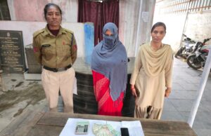 पुलिस की सट्टा पर एक और बड़ी कार्रवाई — सट्टा लिखते महिला आरोपी गिरफ्तार, 37,500 रुपये नगद व मोबाइल जब्त