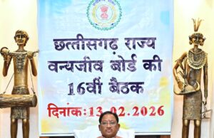 मुख्यमंत्री विष्णु देव साय की अध्यक्षता में छत्तीसगढ़ राज्य वन्य जीव बोर्ड की बैठक संपन्न