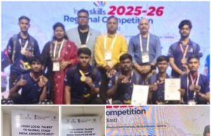 इंडिया स्किल 2025-26 में छत्तीसगढ़ को मिली ऐतिहासिक सफलता
