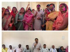 होली सिर्फ रंगों का त्यौहार नहीं बल्कि दिलो को जोड़ता है ::-विधायक इन्द्र साव