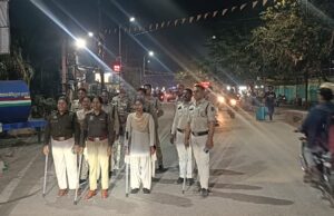 होली से पहले पुलिस का पैदल मार्च और ताबड़तोड़ कार्रवाई — उपद्रवियों पर कड़ी नजर, शहर में बढ़ी विजिबल पुलिसिंग