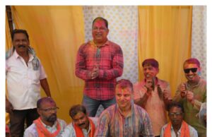 नगर पालिका परिषद भाटापारा में धूमधाम से मनाया गया होली मिलन समारोह