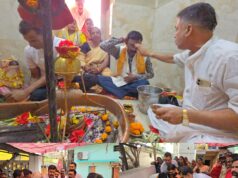 8.63 लाख से होंगा वार्ड 9 में शिव मंदिर उन्नयन कार्य,मेयर एवं सभापति ने विकास कार्यों का किया भूमिपूजन