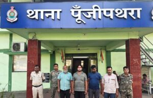 अवैध कबाड़ परिवहन में लिप्त 6 अनावेदक पर पुलिस की वैधानिक कार्रवाई
