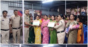 अंतर्राष्ट्रीय महिला दिवस पर पुलिस ने नारी शक्ति संगठनों का किया सम्मान