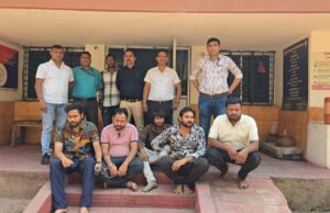 पुलिस की बड़ी कार्रवाई अंतरराज्यीय साइबर फ्रॉड गैंग से जुडे 5 आरोपी गिरफ्तार