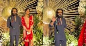 रश्मिका-विजय के ग्रैंड रिसेप्शन में राम चरण का अलग अंदाज, नंगे पैर पहुंचे ,एक्टर जानिए क्या है इसकी खास वजह