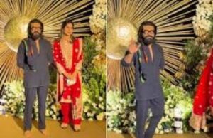 रश्मिका-विजय के ग्रैंड रिसेप्शन में राम चरण का अलग अंदाज, नंगे पैर पहुंचे ,एक्टर जानिए क्या है इसकी खास वजह