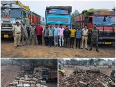 “ऑपरेशन प्रहार”में पुलिस की बड़ी कार्रवाई, अवैध कबाड़ पर कार्रवाई में 1 करोड़ 15 लाख की संपत्ति जप्त