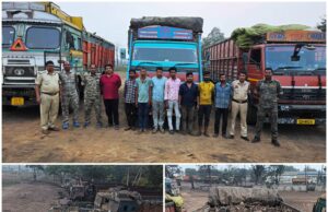 “ऑपरेशन प्रहार”में पुलिस की बड़ी कार्रवाई, अवैध कबाड़ पर कार्रवाई में 1 करोड़ 15 लाख की संपत्ति जप्त