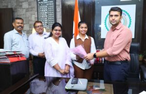 रायगढ़ जिले की आद्यशा ने रचा इतिहास: सीबीएसई 10वीं में 99.8% अंक के साथ प्रदेश में अव्वल,कलेक्टर ने किया सम्मानित