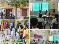 स्वास्थ्य अमले ने किया स्वास्थ्य सेवाओं की गुणवत्ता सुधारने औचक निरीक्षण