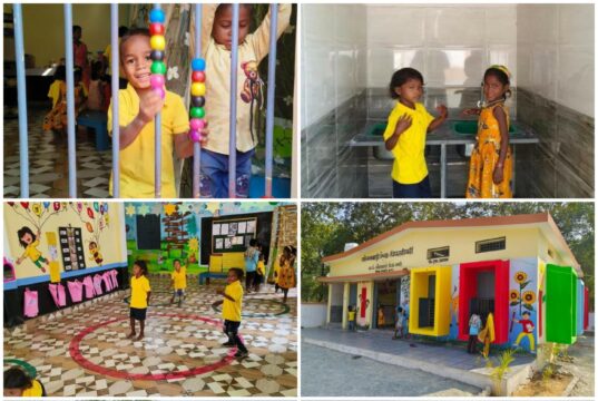 नन्हे कदम गढ़ेगें सशक्त भारत का भविष्य – आंगनबाड़ी केंद्रों का नया रूप, नई दिशा