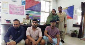 “ऑपरेशन अंकुश” में ऑनलाइन क्रिकेट सट्टे के तीन अलग-अलग ठिकानों पर पुलिस की ताबड़तोड़ रेड, 5 सट्टा खाईवाल गिरफ्तार