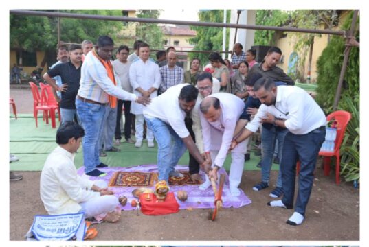 भाटापारा में ₹26 लाख के विकास कार्यों का भूमिपूजन, शिक्षा, खेल एवं सामाजिक सुविधाओं को मिलेगा विस्तार