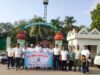 भूतपूर्व सैनिकों ने मनाया विश्व योग दिवस, योगाभ्यास कर दिया स्वास्थ्य का संदेश