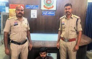 पुलिस ने शातिर ठग को किया गिरफ्तार, किराये पर ट्रेलर वाहन लेकर रायपुर में बेचा