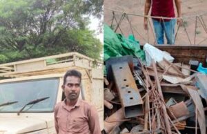 “ऑपरेशन प्रहार” के तहत थाना पूंजीपथरा और साइबर पुलिस की बड़ी कार्रवाई, 2.85 टन संदिग्ध कबाड़ सहित पिकअप वाहन जब्त