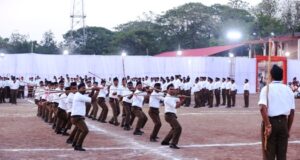 रायगढ़ के शहीद कर्नल विप्लव त्रिपाठी स्टेडियम में उमड़ा जनसैलाब: आरएसएस के 15 दिवसीय ‘संघ शिक्षा वर्ग’ का भव्य समापन