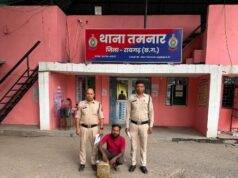 ऑपरेशन आघात के तहत पुलिस की क्षेत्रों में लगातार जारी है कार्रवाई