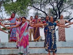 योग दिवस पर अमृत सरोवरों में दिखा उत्साह, ग्रामीणों ने किया सामूहिक योग