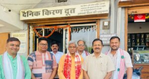 गौसेवा आयोग अध्यक्ष रायगढ़ प्रवास पर, किसानों से की गौ-आधारित खेती अपनाने की अपील …