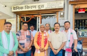 गौसेवा आयोग अध्यक्ष रायगढ़ प्रवास पर, किसानों से की गौ-आधारित खेती अपनाने की अपील …