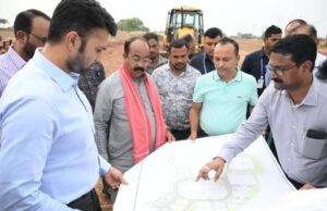 91 करोड़ से अधिक की लागत से 34 एकड़ में बन रहा इंटिग्रेटेड स्पोर्ट्स कॉम्प्लेक्स