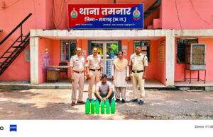 C.G News आबकारी एक्ट के तहत आरोपी गिरफ्तार