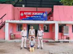 अवैध शराब कारोबार पर तमनार पुलिस का लगातार प्रहार , आरोपी पर आबकारी एक्ट के तहत कार्रवाई कर न्यायिक रिमांड पर भेजा गया