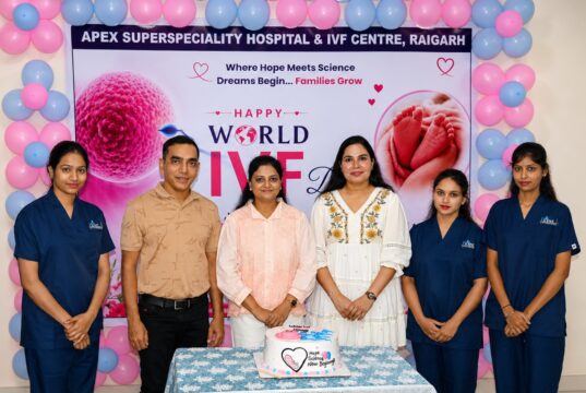 रायगढ़ में विश्व IVF दिवस पर Apex अस्पताल का विशेष आयोजन: हजारों निःसंतान दंपत्तियों के जीवनमें खुशियां लाने का संकल्प