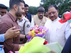 मुख्यमंत्री विष्णुदेव साय के रायगढ़ आगमन पर हुआ आत्मीय स्वागत