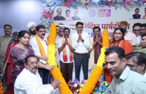 नामनिर्दिष्ट पार्षदों के शपथ ग्रहण समारोह में शामिल हुए वित्त मंत्री ओपी चौधरी