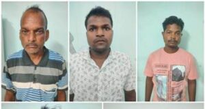 ऑपरेशन अंकुश : चिमटापाली जंगल में जुआ फड़ पर पुलिस की दबिश, 5 जुआरी गिरफ्तार, 12,800 नगद व ताश-पत्ती जब्त