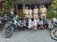 जुआरियों पर धरमजयगढ़ पुलिस जुआ एक्ट के साथ की प्रतिबंधात्मक कार्रवाई