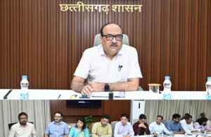मुख्य सचिव ने विभागीय सचिवों की उच्च स्तरीय बैठक ली
