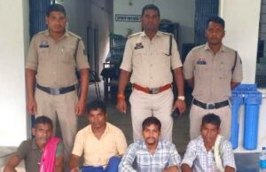 महिला के घर में घुसकर कपड़े खींचकर छेड़खानी करने का आरोप, सरपंच समेत चार आरोपी पहुंचे जेल