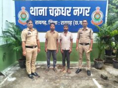 “ऑपरेशन आघात” के तहत अवैध शराब पर रायगढ़ पुलिस की ताबड़तोड़ कार्रवाई